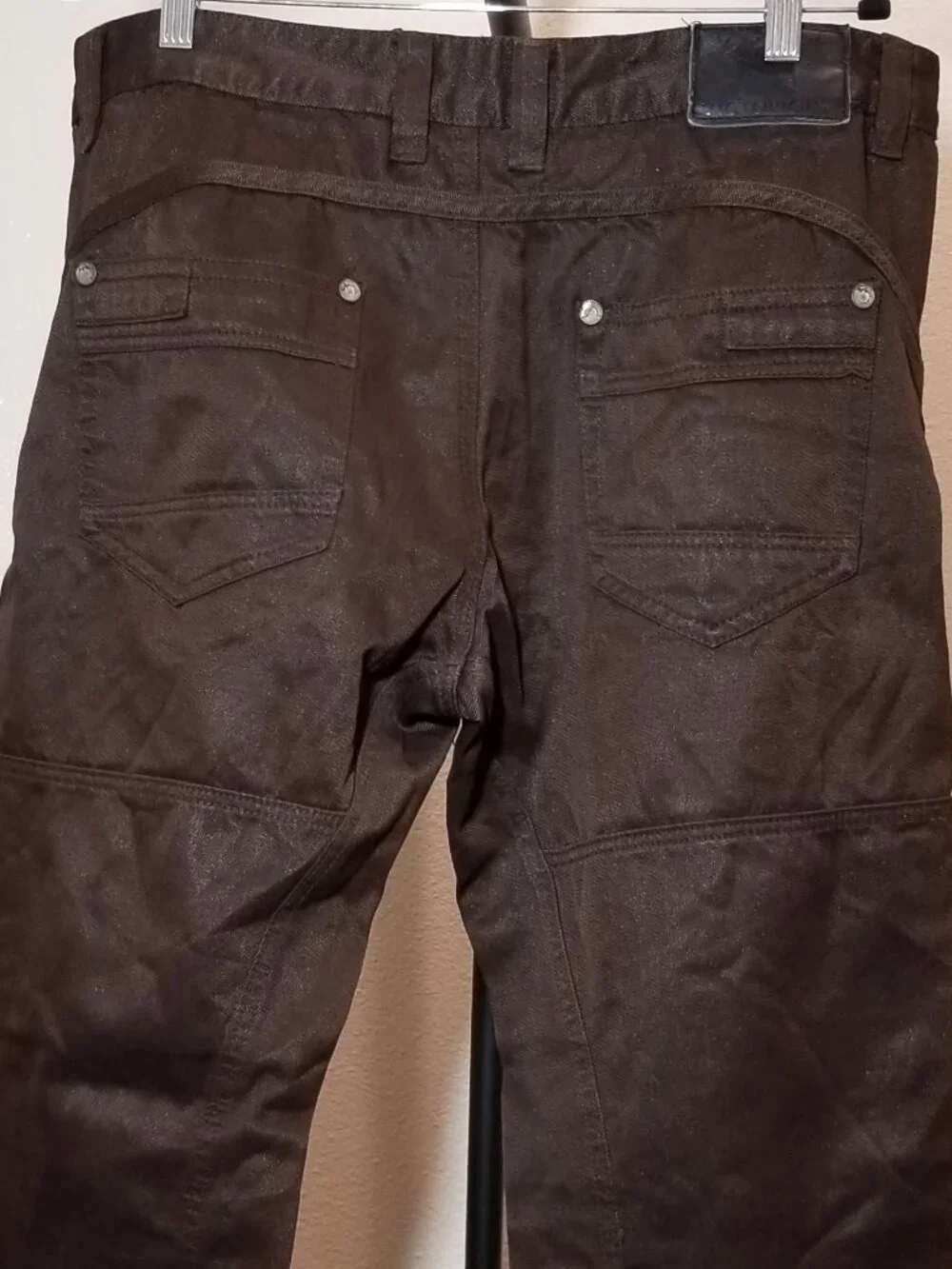 Victorious Premium Collection Mens 38x32 Brown Baggy Pant Retro Y2K Street Skate